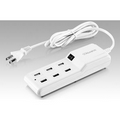 Aluratek 6-Port USB 2.1 A Rapid Charging Station w/ Surge Protection (7.5 A Combined)